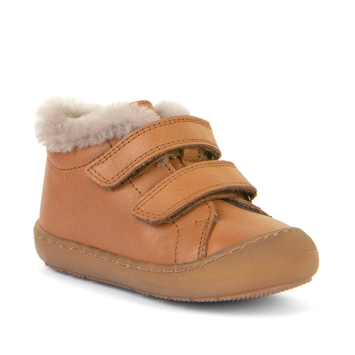 Froddo Ollie S Furry Lined Kids Boots – Cognac
