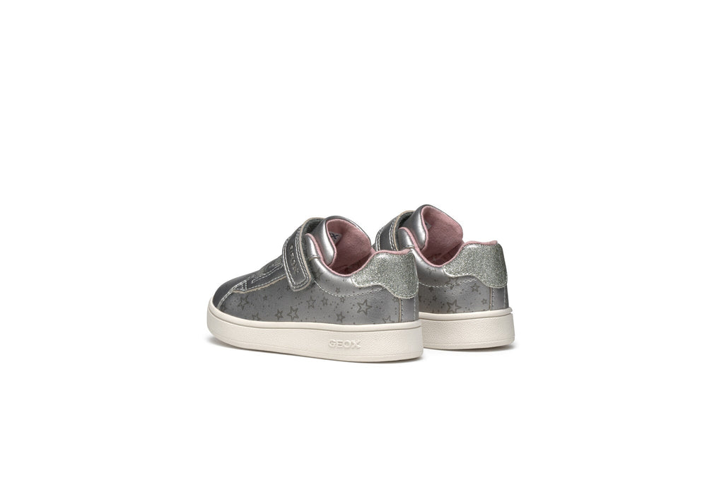 Geox: Eclyper Trainers - Silver - Acorn & Pip_Acorn & Pip