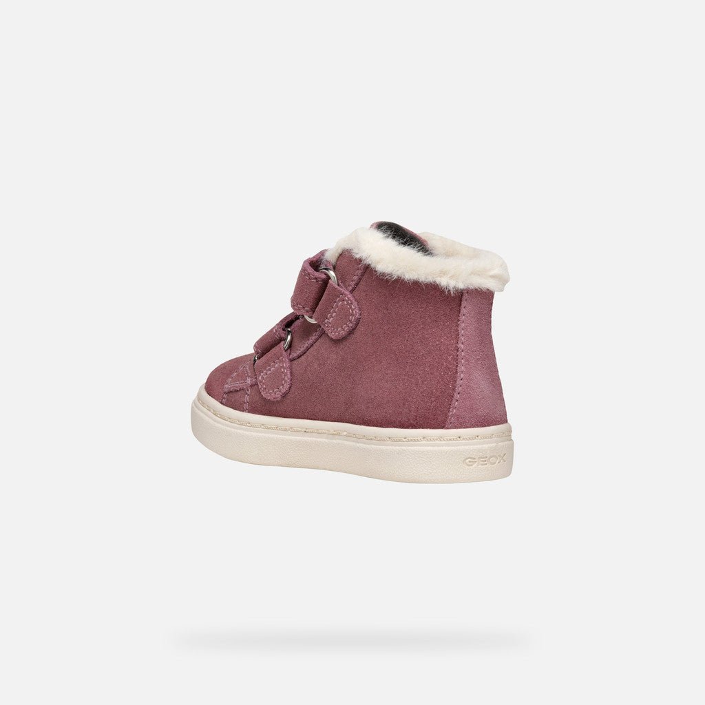 Geox: Suede Wool Lined Boot - Rose - Acorn & Pip_Geox