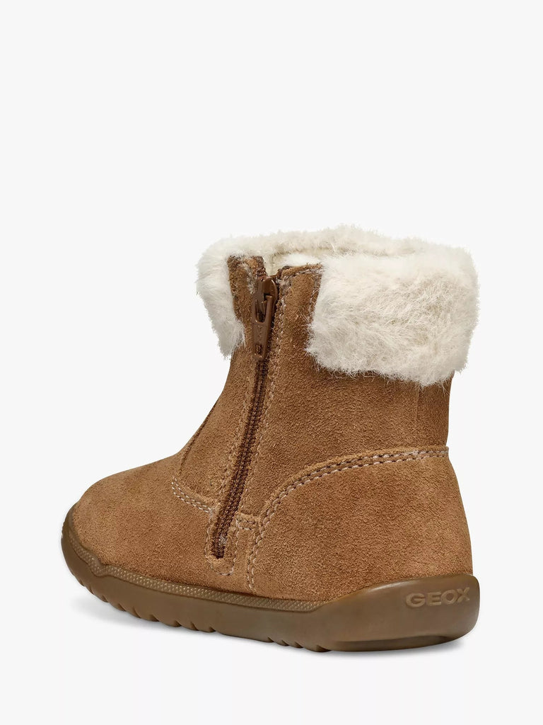 Geox: Suede Wool Lined Boot - Whisky - Acorn & Pip_Geox