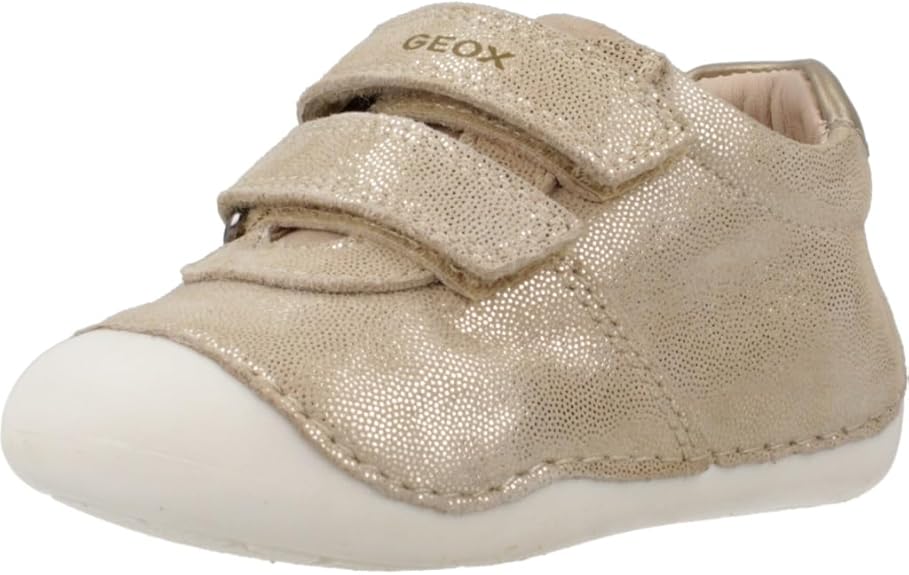 Geox: Tutim Velcro First Shoes - Beige - Acorn & Pip_Geox