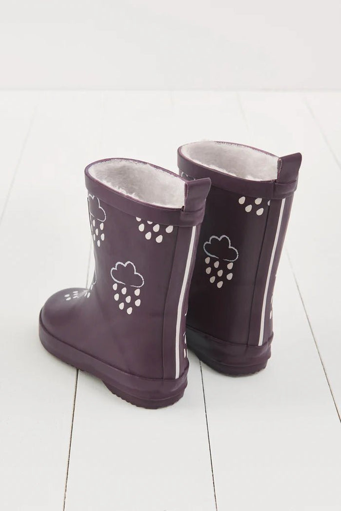 Grass & Air: Amethyst Purple Colour - Changing Kids Wellies - Acorn & Pip_Grass & Air