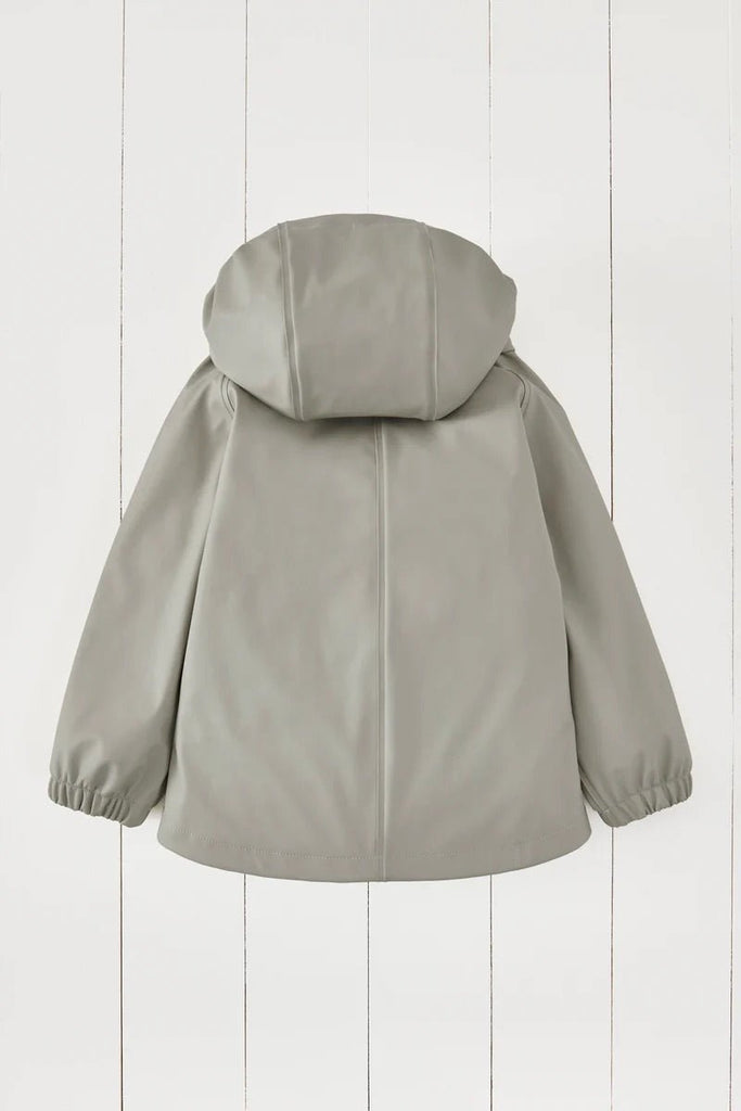 Grass & Air: Geothermal Grey Waterproof Rainster Jacket - Acorn & Pip_Grass & Air