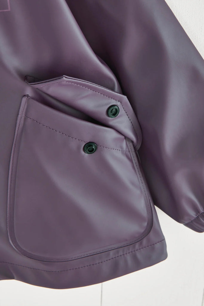 Grass & Air: Rainster Jacket - Amethyst Purple - Acorn & Pip_Grass & Air