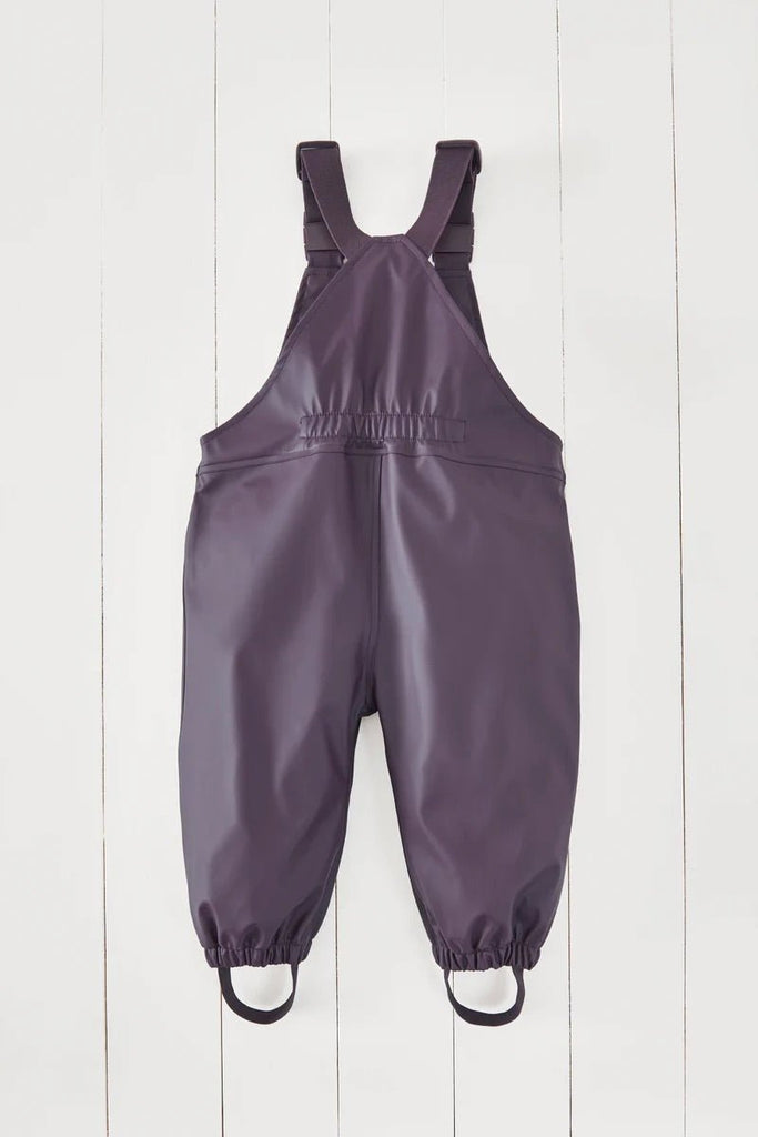 Grass & Air: Rainster Waterproof Dungarees - Amethyst - Acorn & Pip_Grass & Air