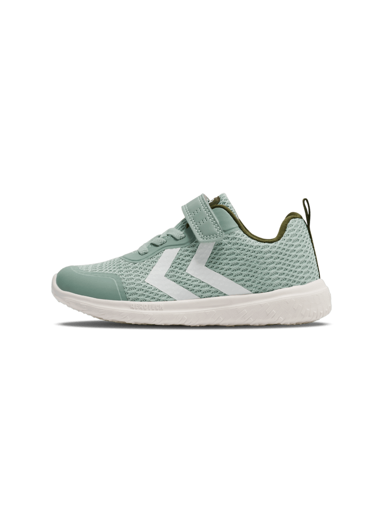 hummel: Actus Recycled Velcro Trainers - Olivine - Acorn & Pip_hummel