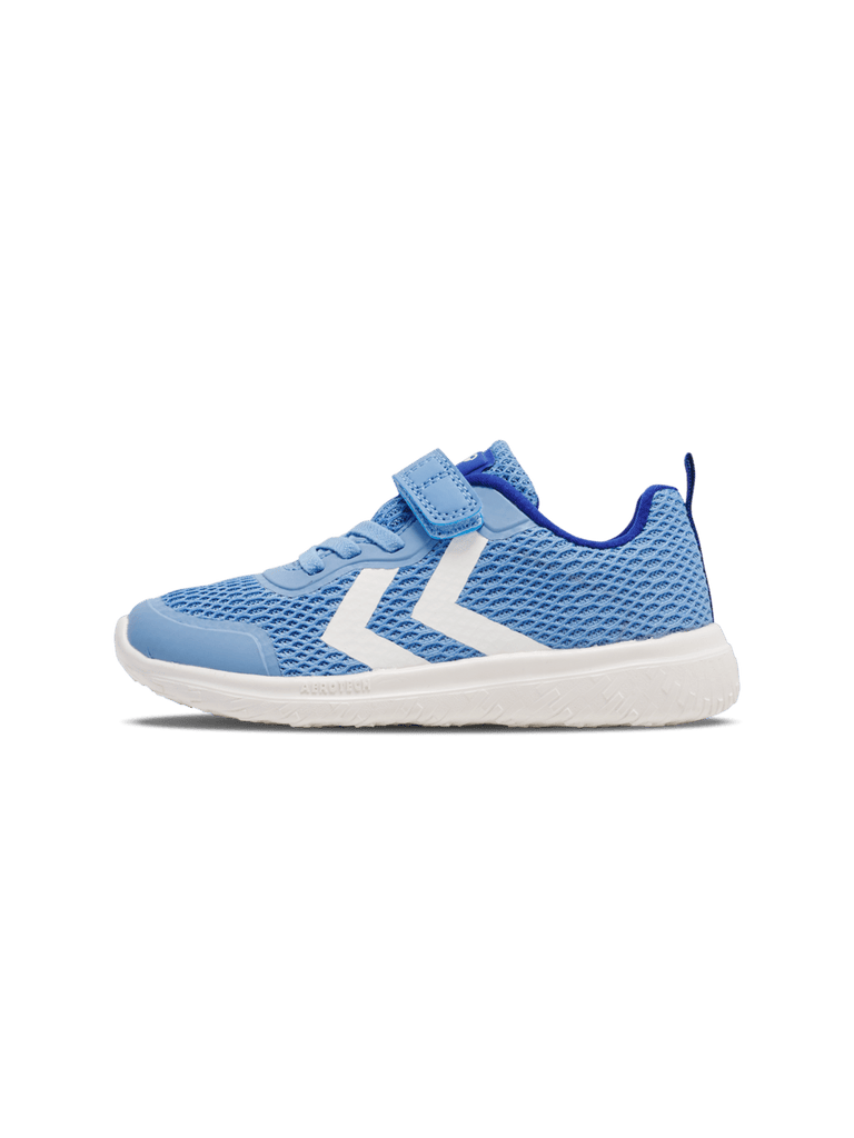 hummel: Actus Velcro Recycled Trainers - Lichen Blue - Acorn & Pip_hummel