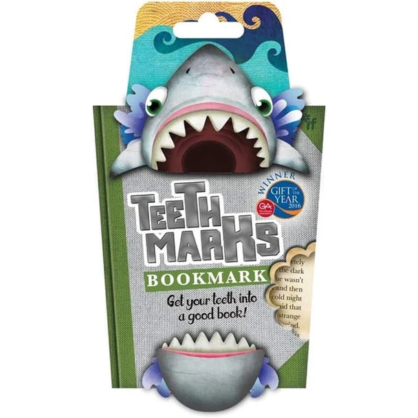 IF Teethmarks shark bookmark with Gift of the Year award