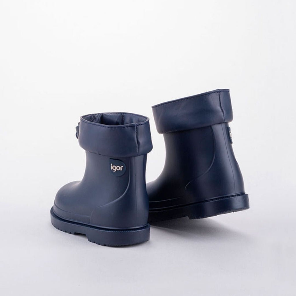 Igor: Bimbi Euri Kids Rain Boots / Wellies - Marino Blue - Acorn & Pip_Igor