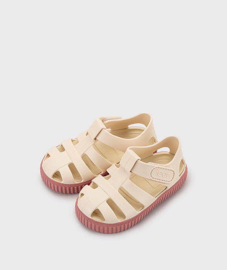 Igor: Nico Marfil Kids Jelly Sandals - Nuevo Rosa - Acorn & Pip_Igor