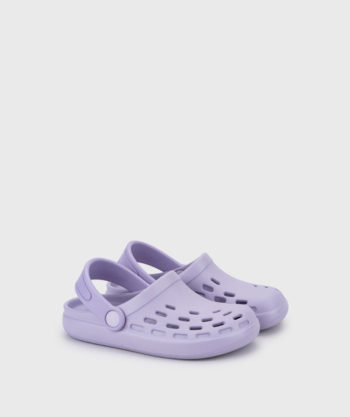 Igor: Sport Kids Slip - On Clogs - Malva Purple - Acorn & Pip_Igor