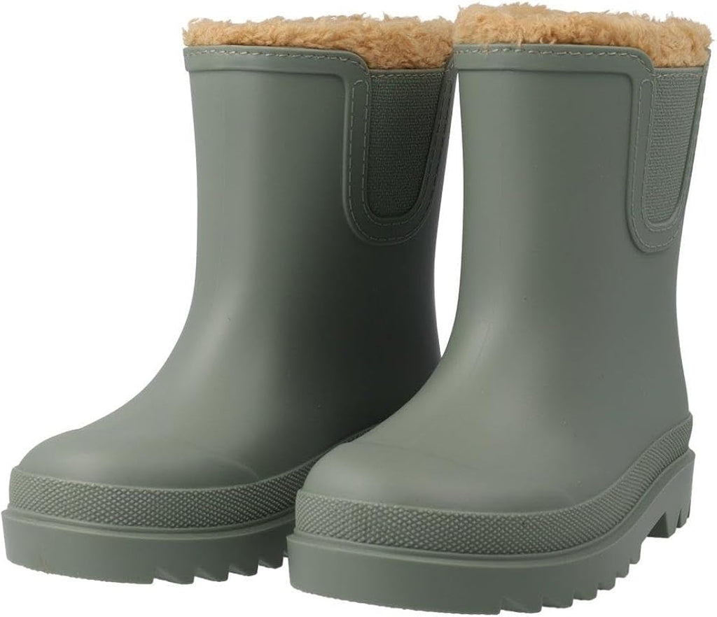 Igor: Tokio - Furry Wellie Boot (Green) - Acorn & Pip_Igor