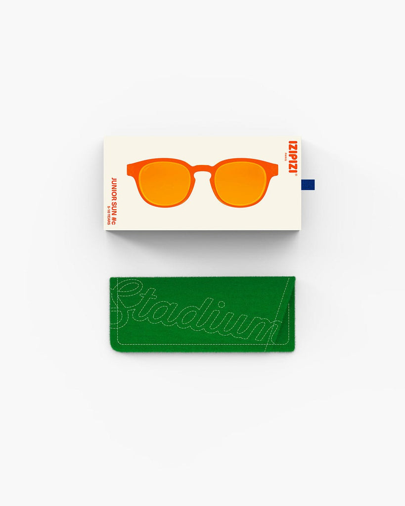 Izipizi: Junior Sun Sunglasses C - Orange Smash (5 - 10 Years) - Acorn & Pip_Izipizi