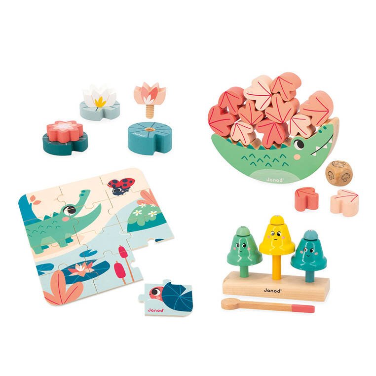 Janod: 24m Box - A collection of toys for 2 year olds! - Acorn & Pip_Janod