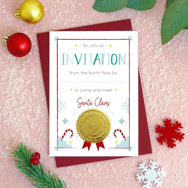 Joanna Hawker: Invitation from the North Pole - Acorn & Pip_Joanne Hawker