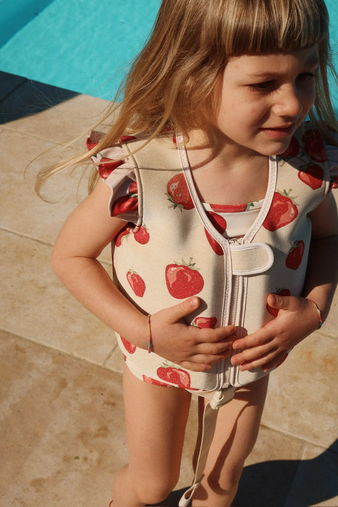 Konges Sløjd: Avery Kids Swim Vest - Fragola - Acorn & Pip_Konges Sløjd