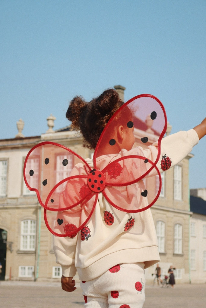 Konges Sløjd: FAIRY LADYBUG COSTUME - LADYBUG GLITTER - Acorn & Pip_Konges Sløjd