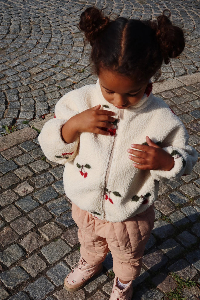 Konges Sløjd: Jody Teddy Jacket - Cherry - Acorn & Pip_Konges Sløjd