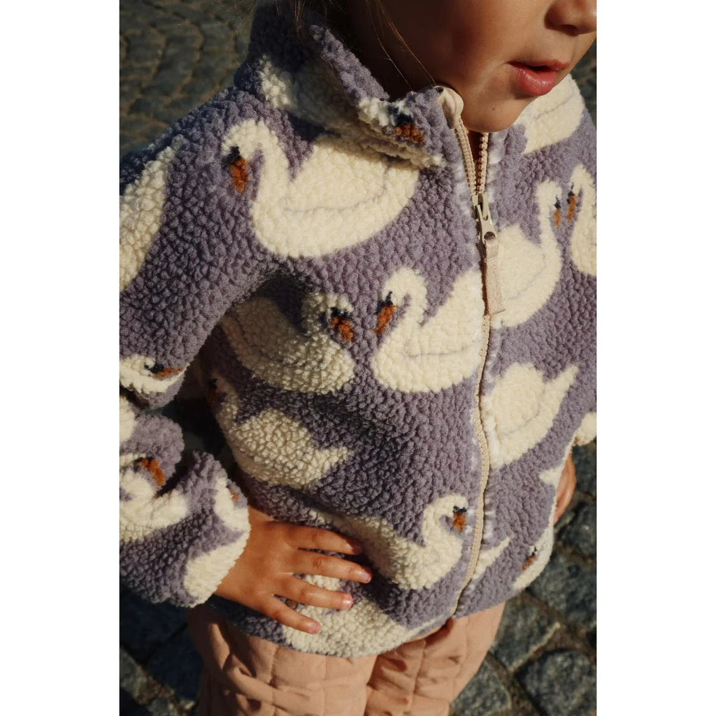 Konges Sløjd: Jody Teddy Jacket GRS - Swan - Acorn & Pip_Konges Sløjd