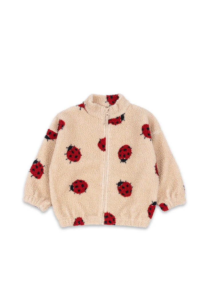 Konges Sløjd: Jody Teddy Jacket - Ladybug Sand - Acorn & Pip_Konges Sløjd