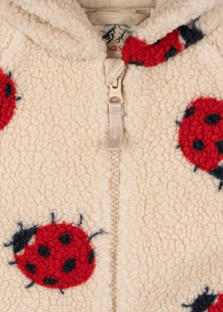 Konges Sløjd: Jody Teddy Onesie - Ladybug Sand - Acorn & Pip_Konges Sløjd