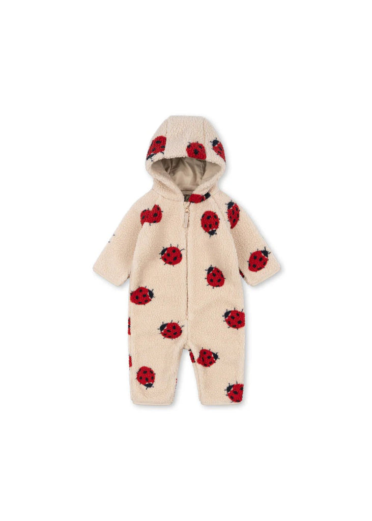 Konges Sløjd: Jody Teddy Onesie - Ladybug Sand - Acorn & Pip_Konges Sløjd