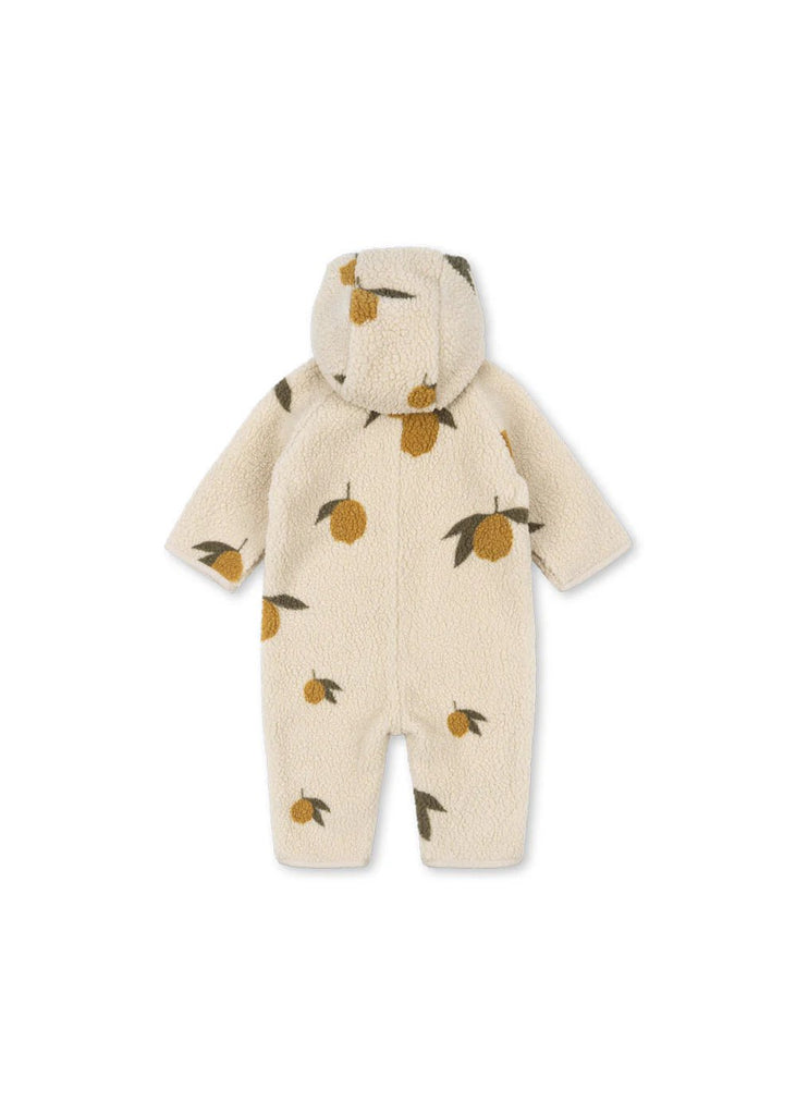 Konges Sløjd: Jody Teddy Onesie - Mon Grand Citron Sage - Acorn & Pip_Konges Sløjd