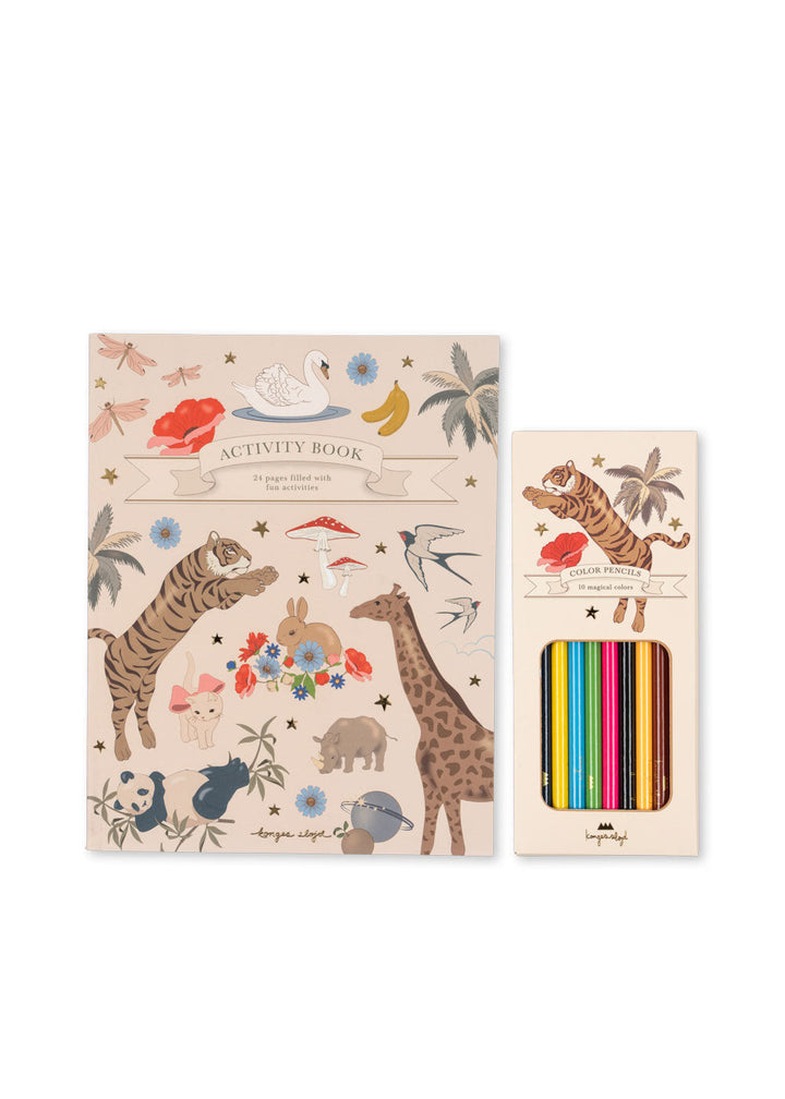 Konges Sløjd Kids Activity & Colouring Book Set