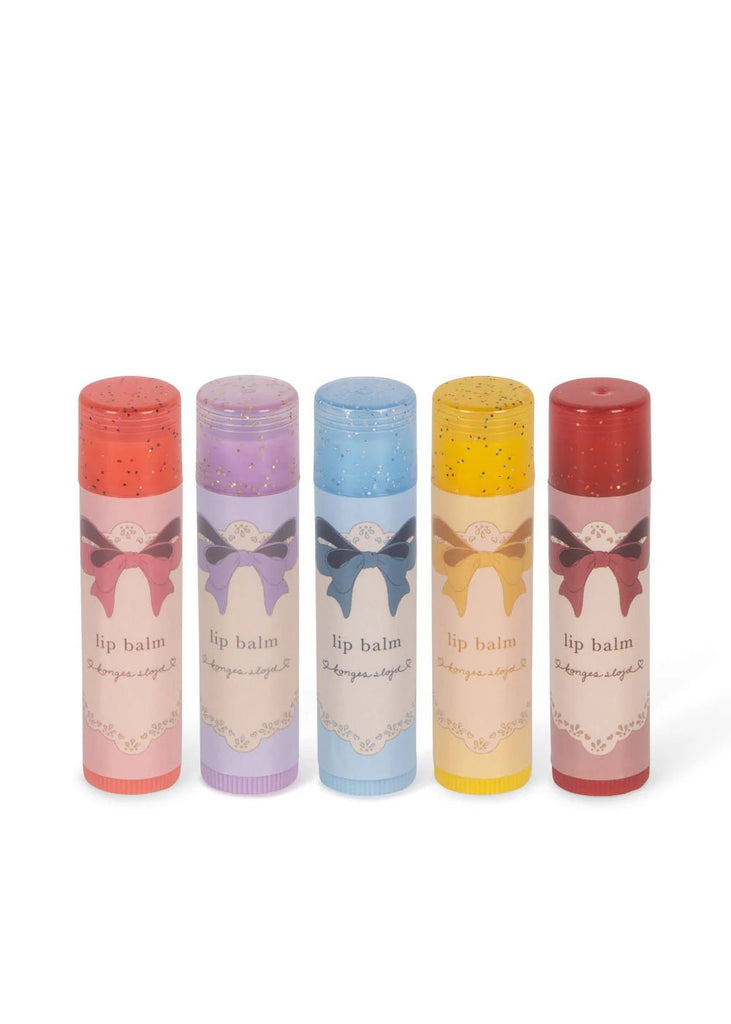 Konges Sløjd: Lip Balm Glitter - 5 Pieces - Acorn & Pip_Konges Sløjd