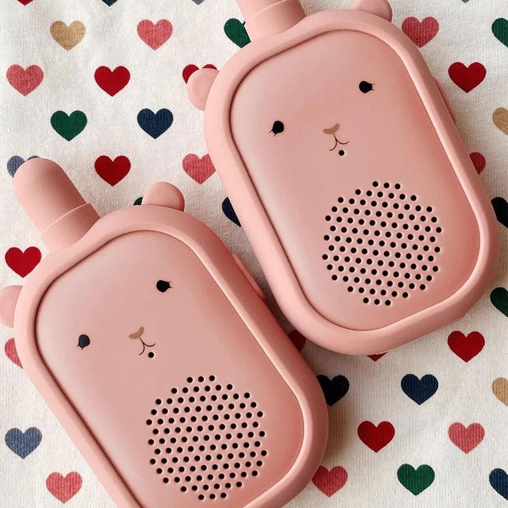 Konges Sløjd: Walkie Talkie - Raspberry - Acorn & Pip_Konges Sløjd