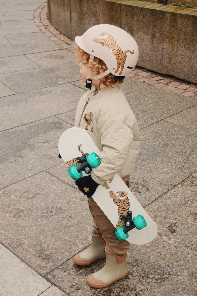 Konges Sløjd: Wooden Skateboard - Tiger - Acorn & Pip_Konges Sløjd