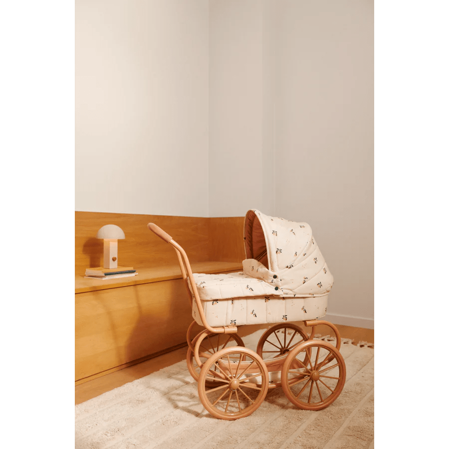 Liewood: Adaline Doll Pram - Peach / Sea shell - Acorn & Pip_Liewood