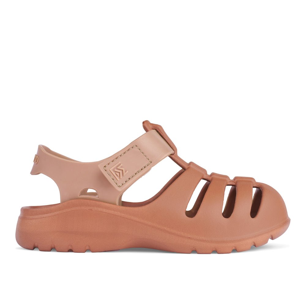 Liewood: Beau Eva Strap Waterproof Kids Sandals - Tuscany Rose / Pale Rose - Acorn & Pip_Liewood