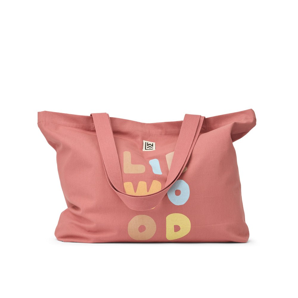 Liewood: Big Totebag - Liewood / Dusty Rose - Acorn & Pip_Liewood