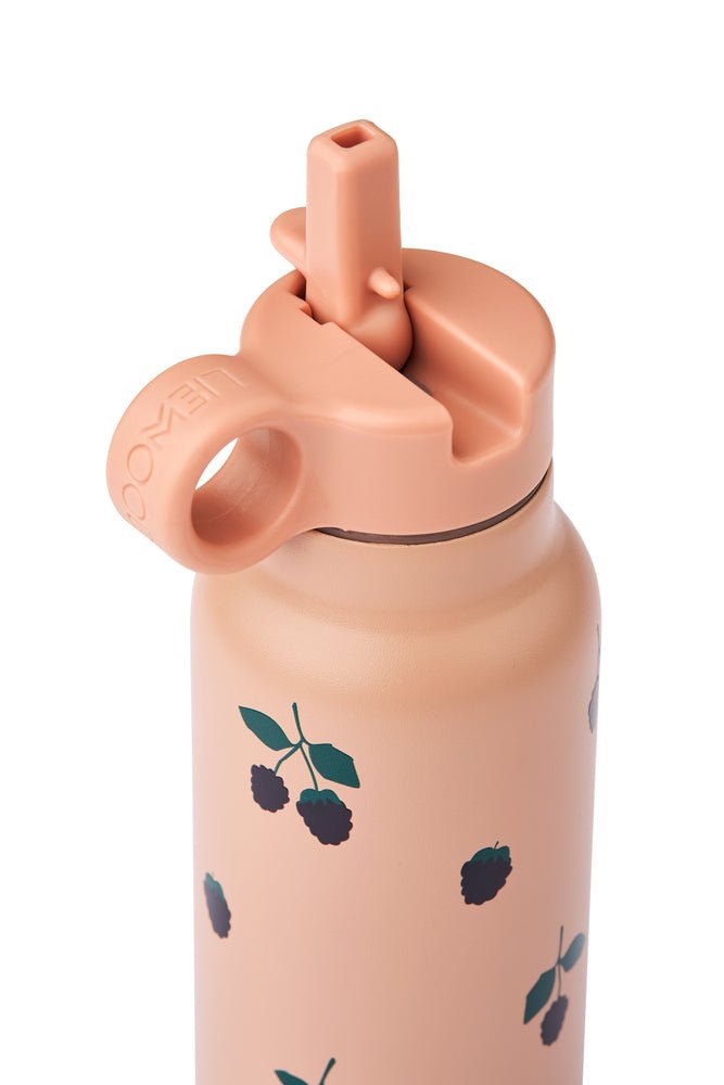 Liewood: Falk Water Bottle 350 ml Berry / Pale Tuscany - Acorn & Pip_Liewood