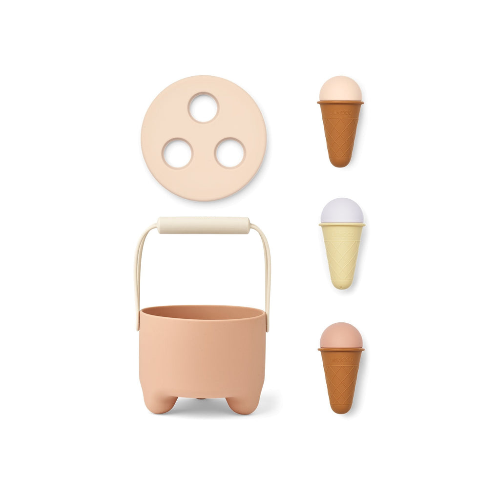 Liewood: Fleur Ice Cream Set Toy - Tuscany Rose - Acorn & Pip_Liewood