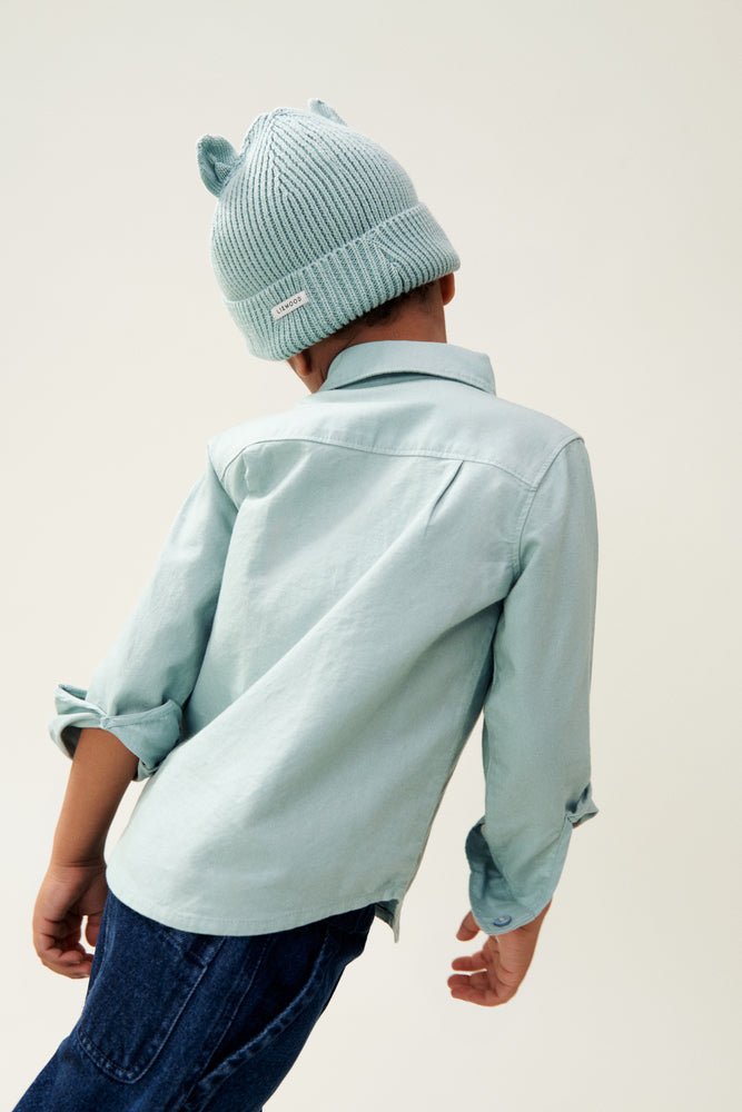 Liewood: Gina Beanie with Ears - Ice Blue - Acorn & Pip_Liewood