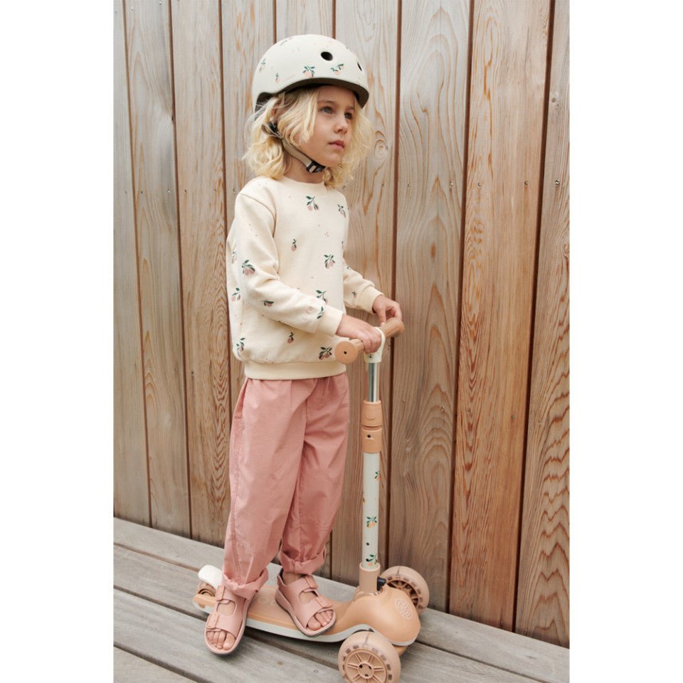 Liewood: Hilary Bike Helmet - Peach / Sea shell - Acorn & Pip_Liewood