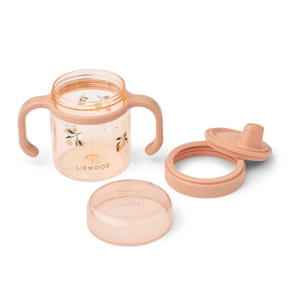 Liewood: Kylo Tritan Sippy Cup 280ml - Peach / Sea Shell - Acorn & Pip_Liewood