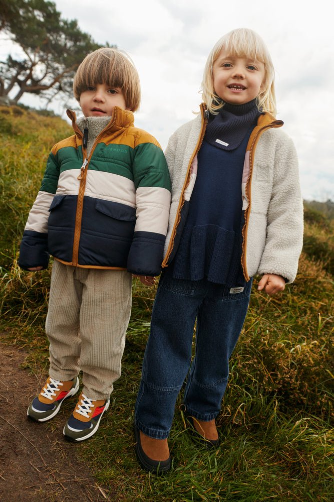 Liewood: Mathias Kids Neck Warmer - Classic Navy - Acorn & Pip_Liewood