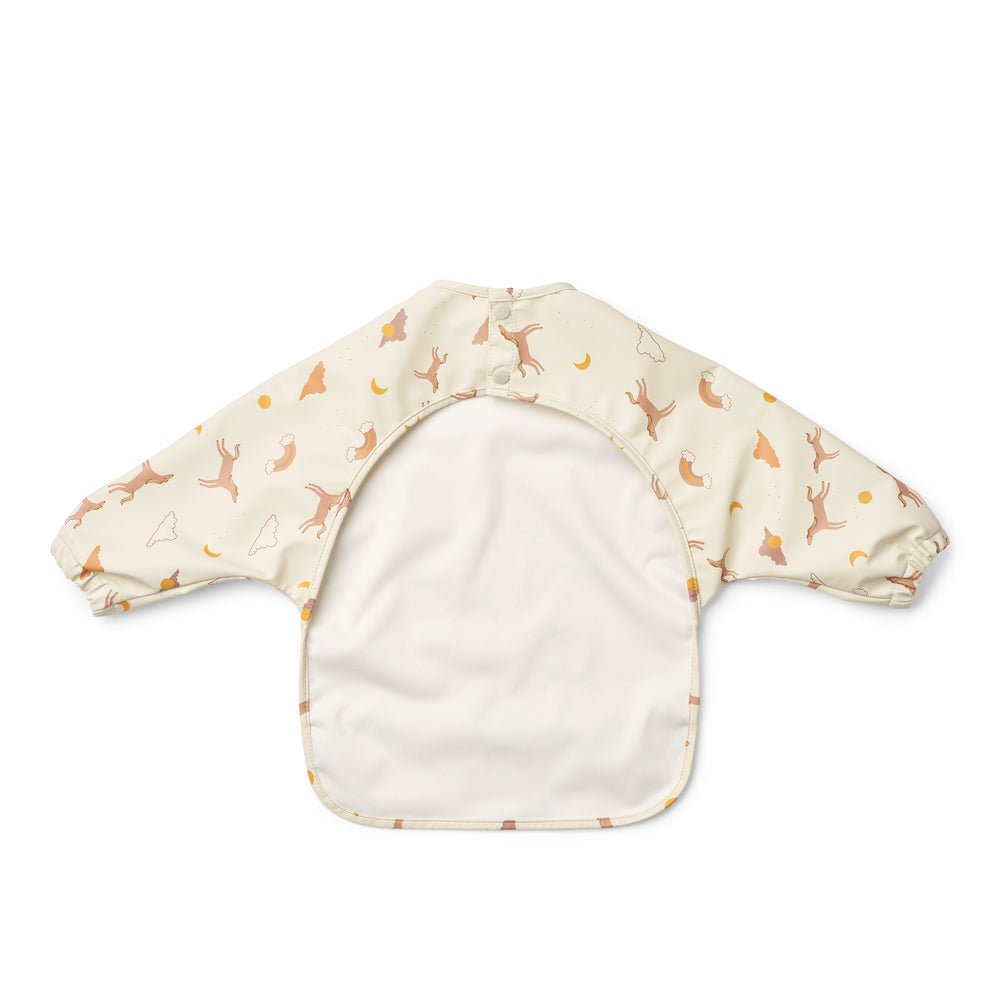 Liewood: Merle Printed Cape Bib - Dream / Ecru - Acorn & Pip_Liewood