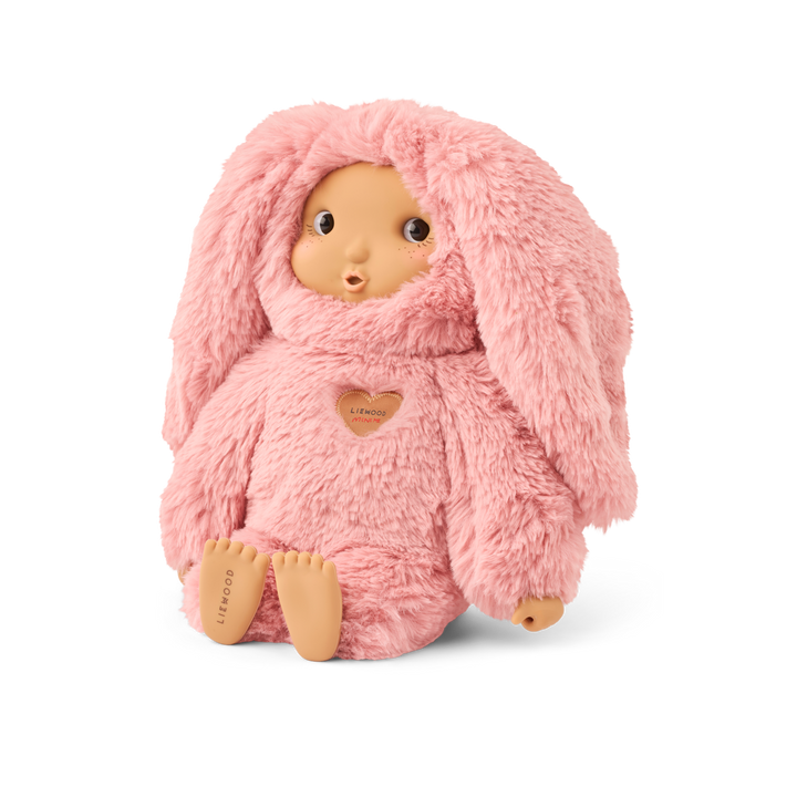 Liewood Miko Rosey Plush Doll - Rose Blush