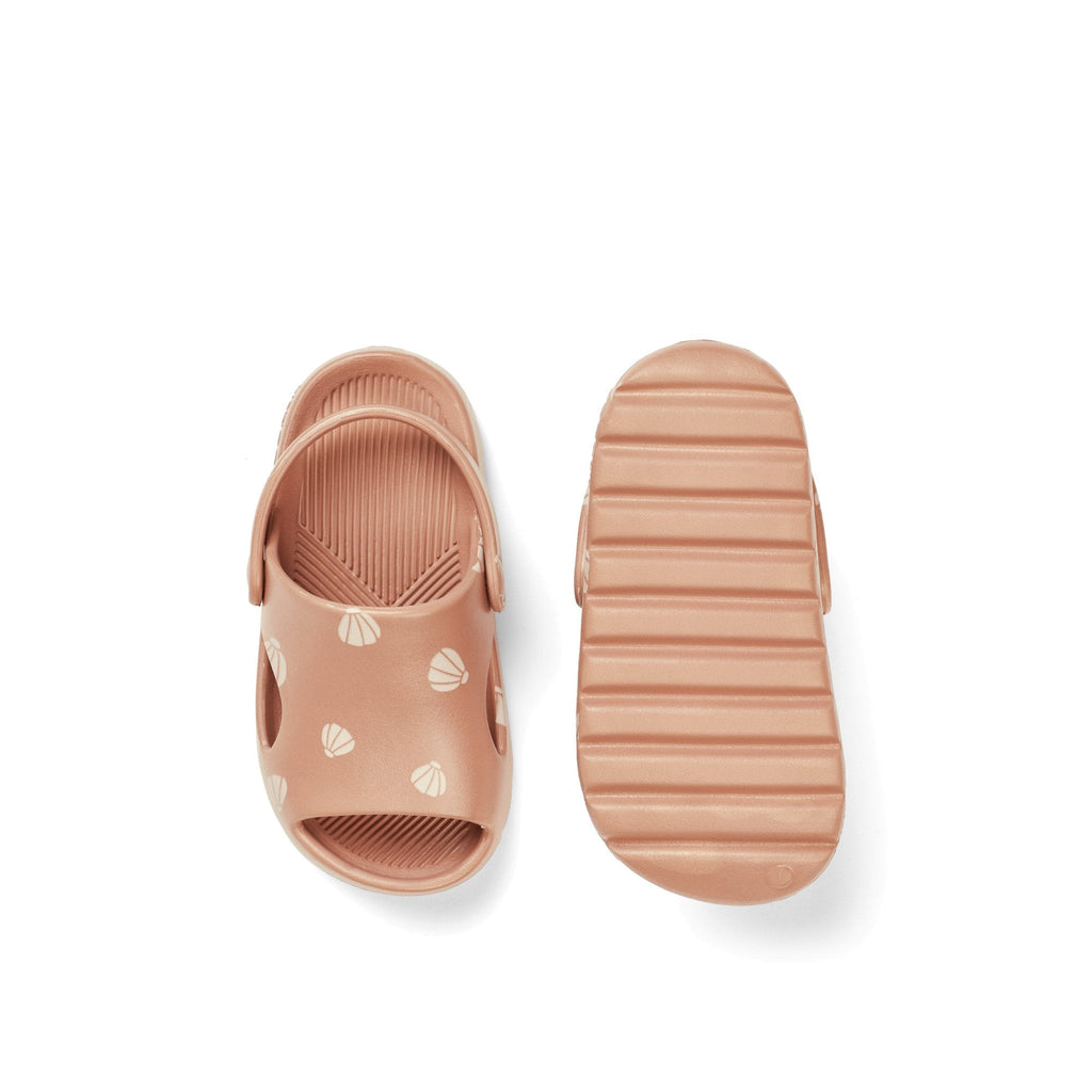 Liewood: Morris Sandals - Shell / Pale Tuscany Rose - Acorn & Pip_Liewood