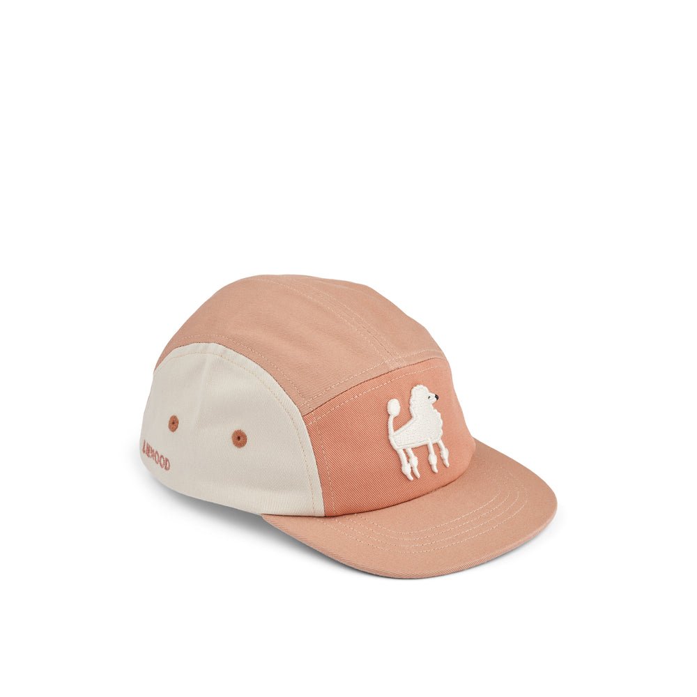 Liewood: Rory Printed Kids Cap - Tuscany Rose - Acorn & Pip_Liewood