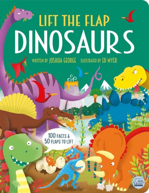 Lift the Flap Dinosaurs (Hardback) - Acorn & Pip_Bookspeed