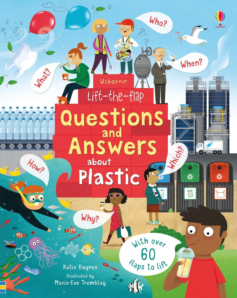 Lift - the - Flap Questions and Answers about Plastic - Acorn & Pip_Bookspeed