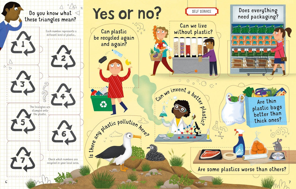 Lift - the - Flap Questions and Answers about Plastic - Acorn & Pip_Bookspeed