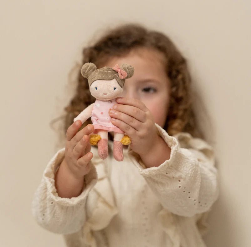 Little Dutch: Cuddle Doll 10cm - Rosa - Acorn & Pip_Little Dutch