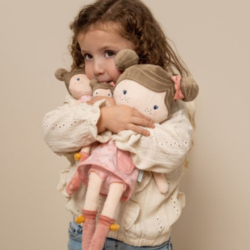 Little Dutch: Cuddle Doll 50cm - Rosa - Acorn & Pip_Little Dutch