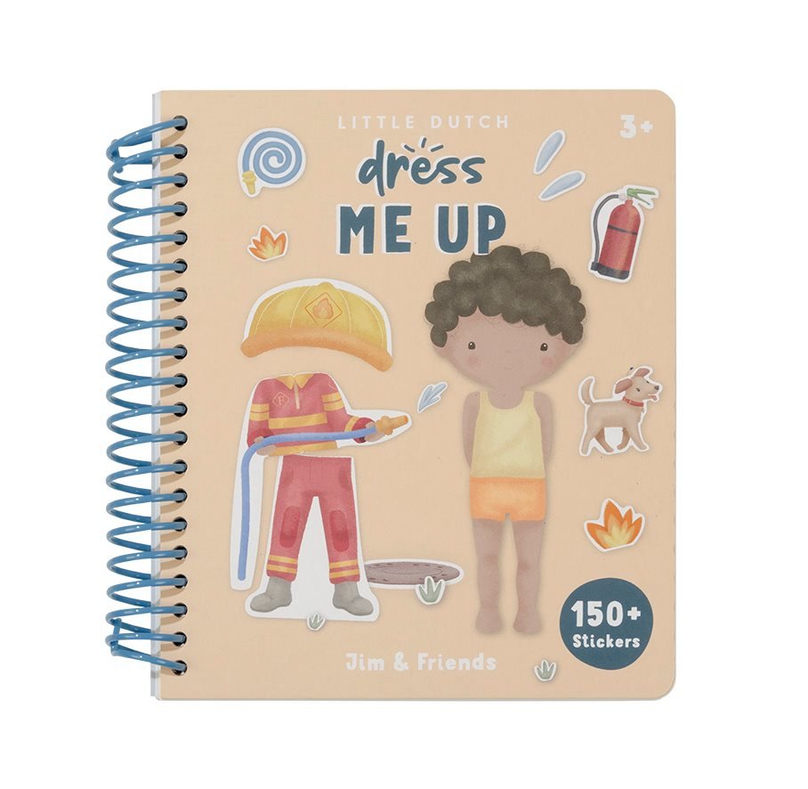 Little Dutch: Dress me up book - Jim & Friends - Acorn & Pip_Little Dutch